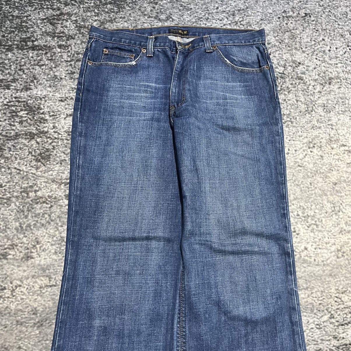 J.Crew VINTAGE J. CREW BLUE BOOTCUT FLARE WESTERN JEANS 35x32 Size US 35 - 5 Thumbnail