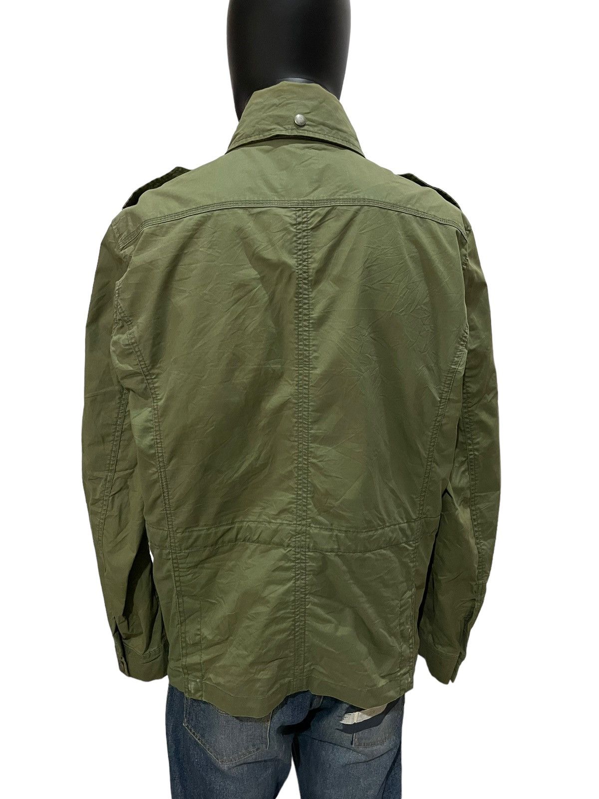 Diesel Vintage 90s Diesel Hooded Spalmatura Water Resistance Jacket Size US XL / EU 56 / 4 - 16 Thumbnail