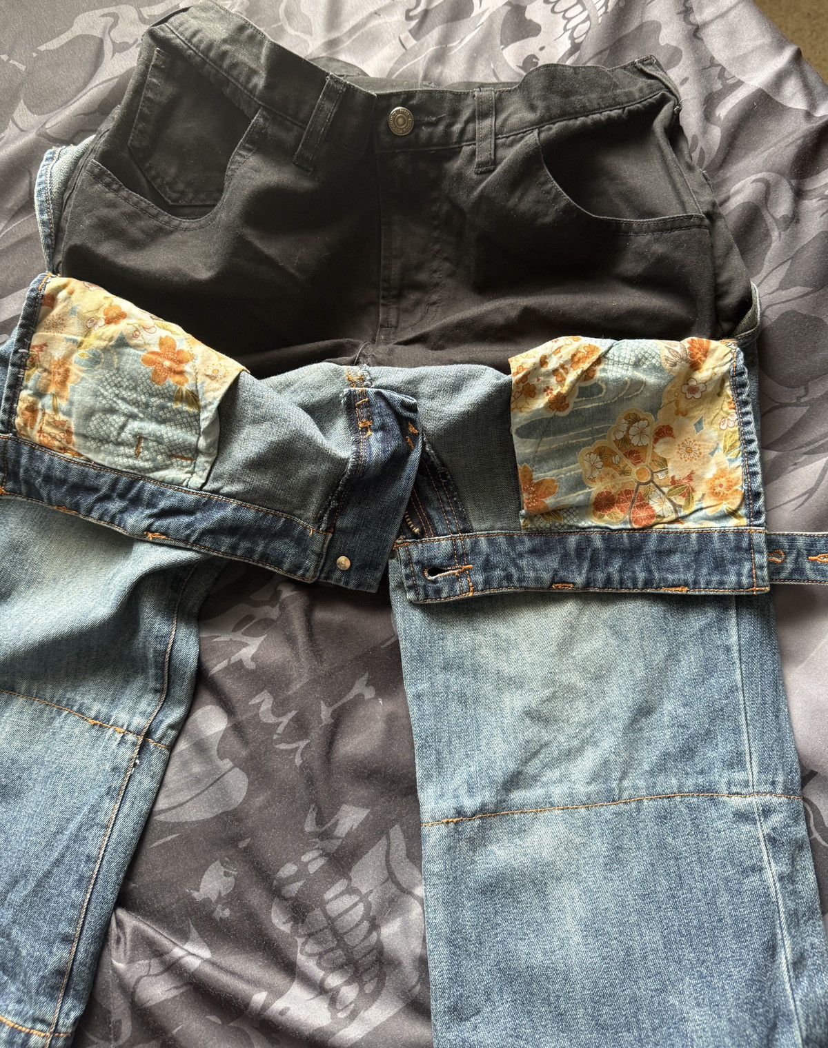 PPFM double waisted hybrid ppfm jeans Size US 30 / EU 46 - 4 Thumbnail
