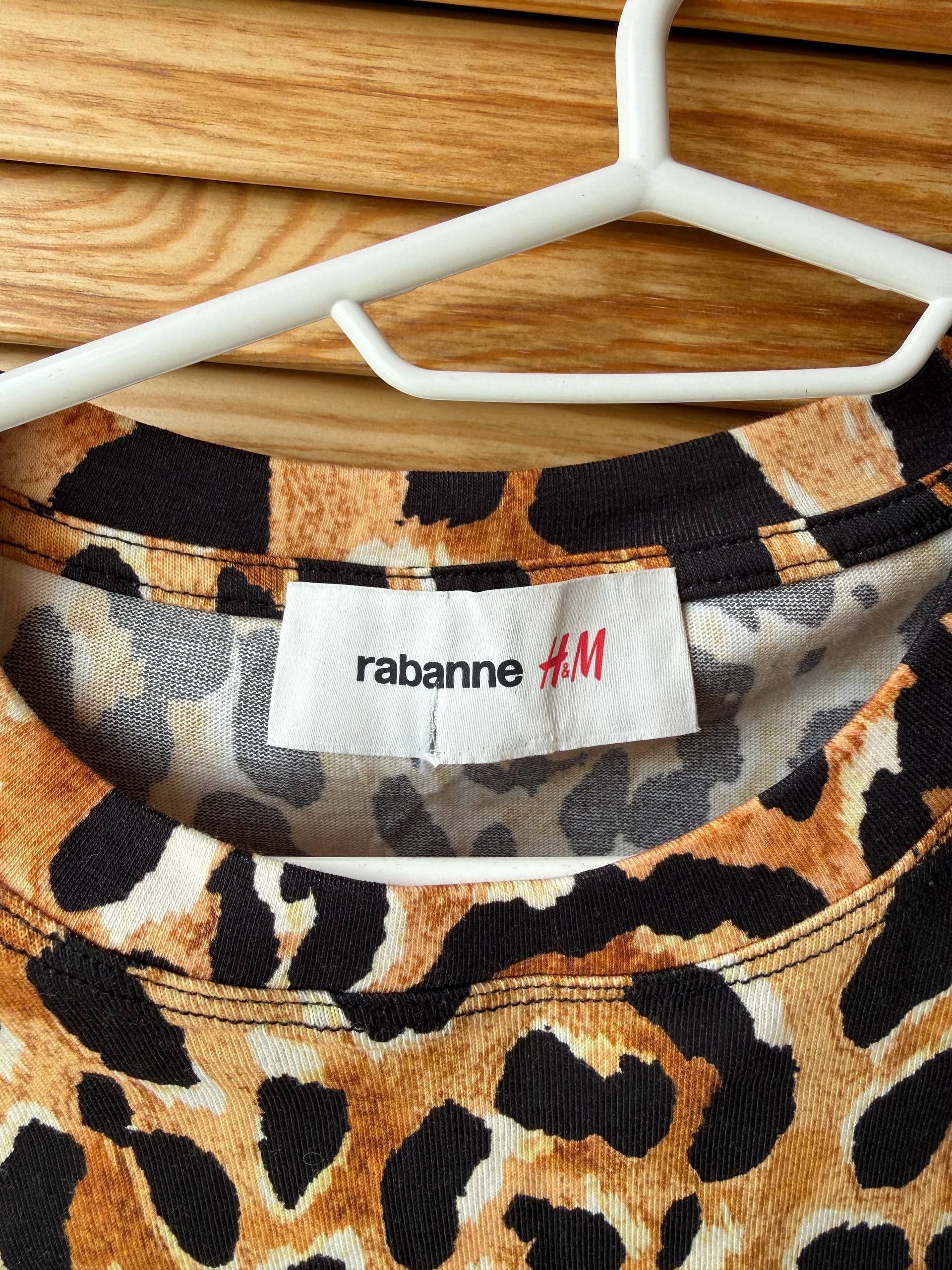 H&M Paco Rabanne H&M Leopard Print T-Shir Size XS / US 0-2 / IT 36-38 - 5 Thumbnail