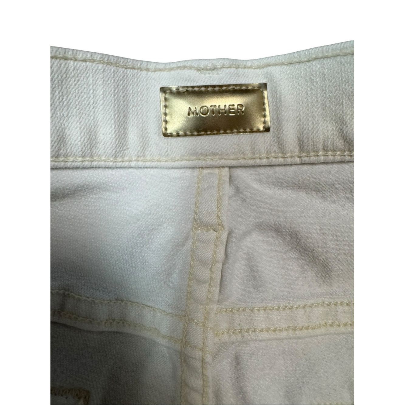 MOTHER MOTHER The Insider Crop Step Fray Jean in Whipping The Race Size 25" / US 0 / IT 36 - 5 Thumbnail