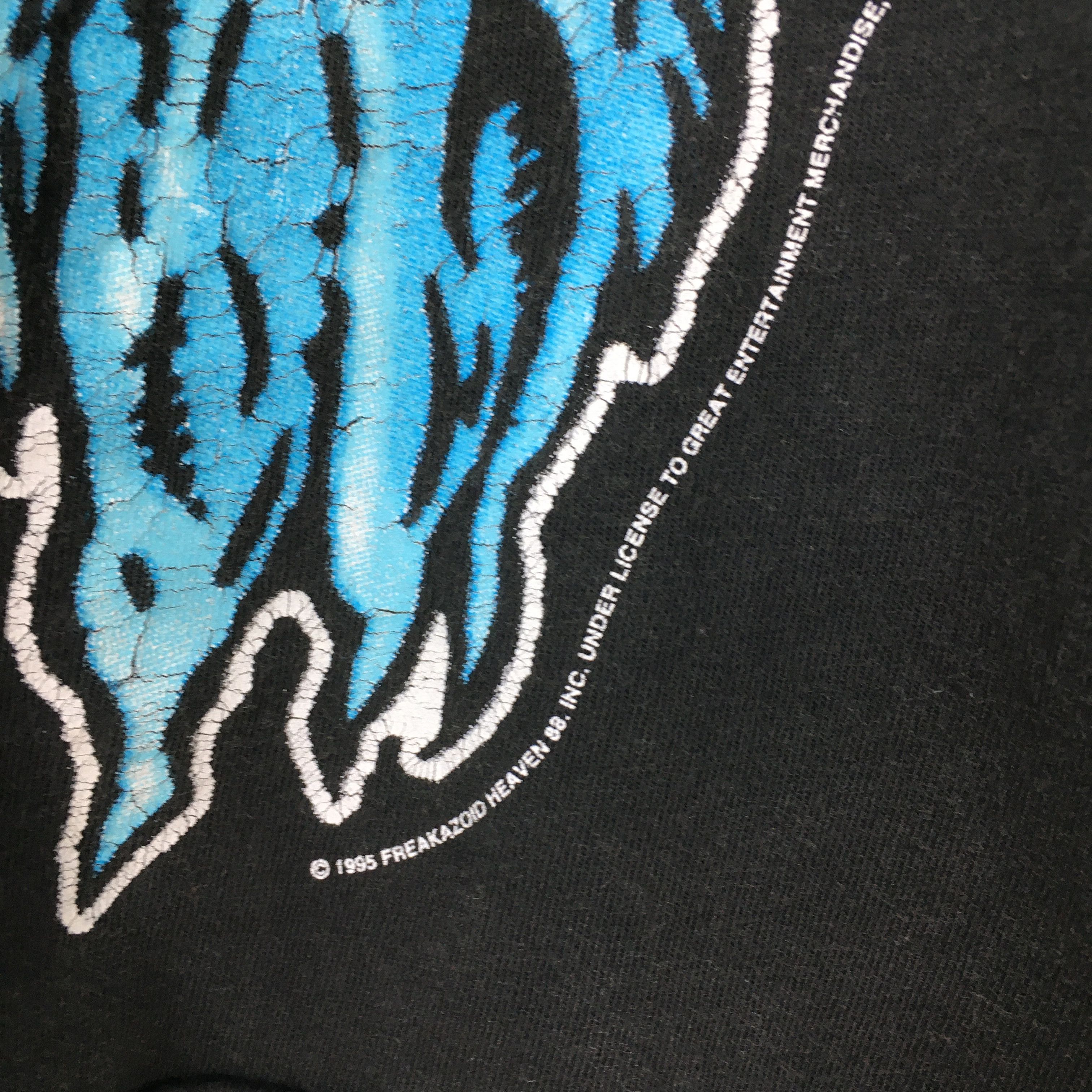 Band Tees × Vintage Vintage White Zombie Freakazoid 1995 Black Tshirt XLarge Size US XL / EU 56 / 4 - 5 Thumbnail