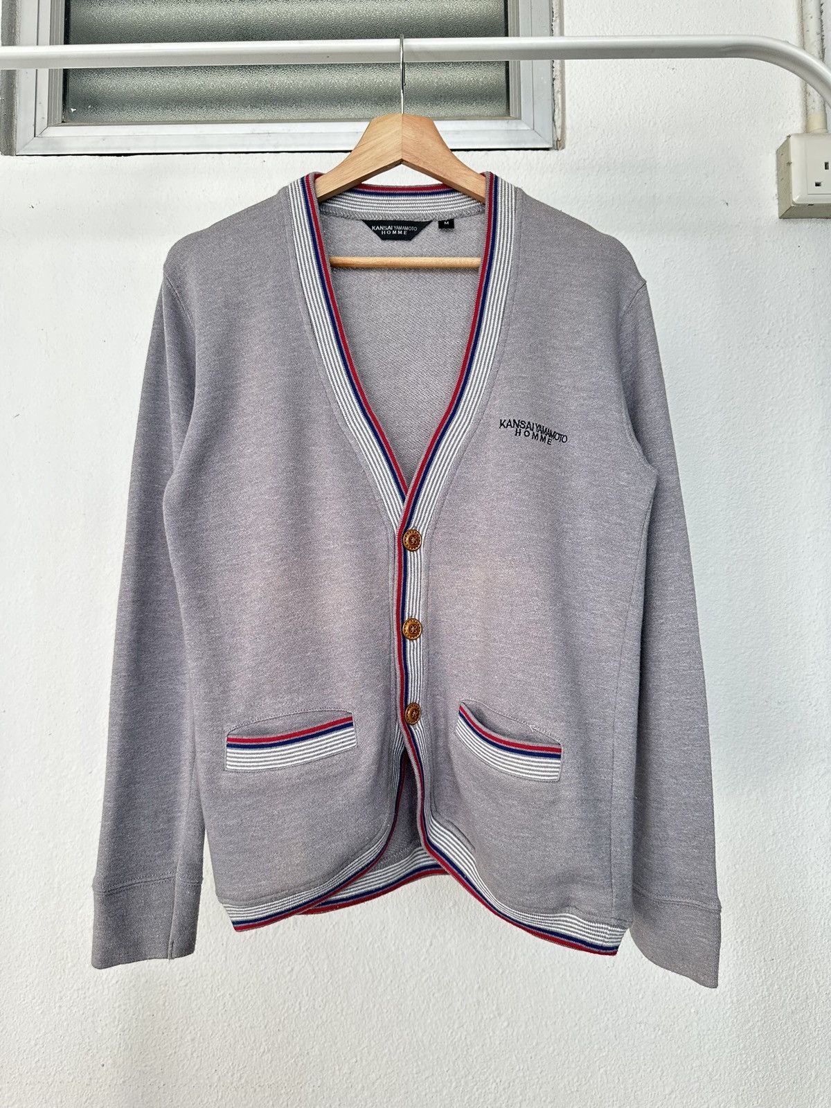Kansai Yamamoto 2000's - Kansai Yamamoto homme cardigan Size US M / EU 48-50 / 2 - 5 Thumbnail
