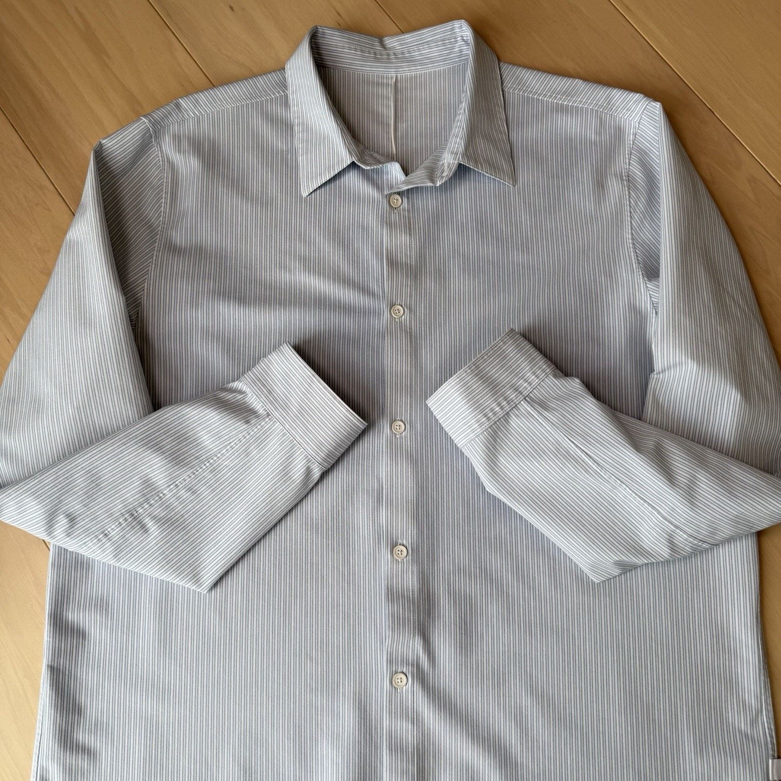 Lululemon Lululemon Shirt XL Blue White Long Sleeve Minimalist Size US XL / EU 56 / 4 - 5 Thumbnail