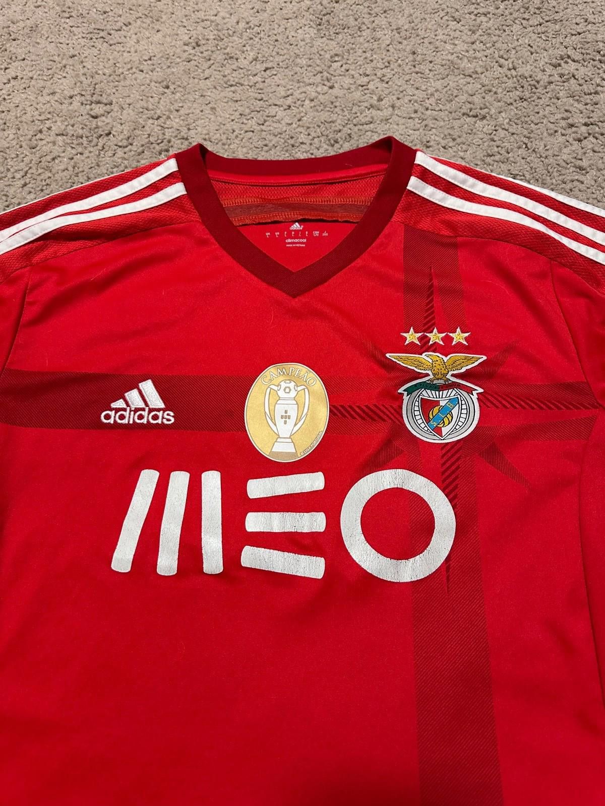 Adidas BENFICA 2014-2015 HOME FOOTBALL SHIRT SOCCER JERSEY ADIDAS Size US L / EU 52-54 / 3 - 3 Thumbnail