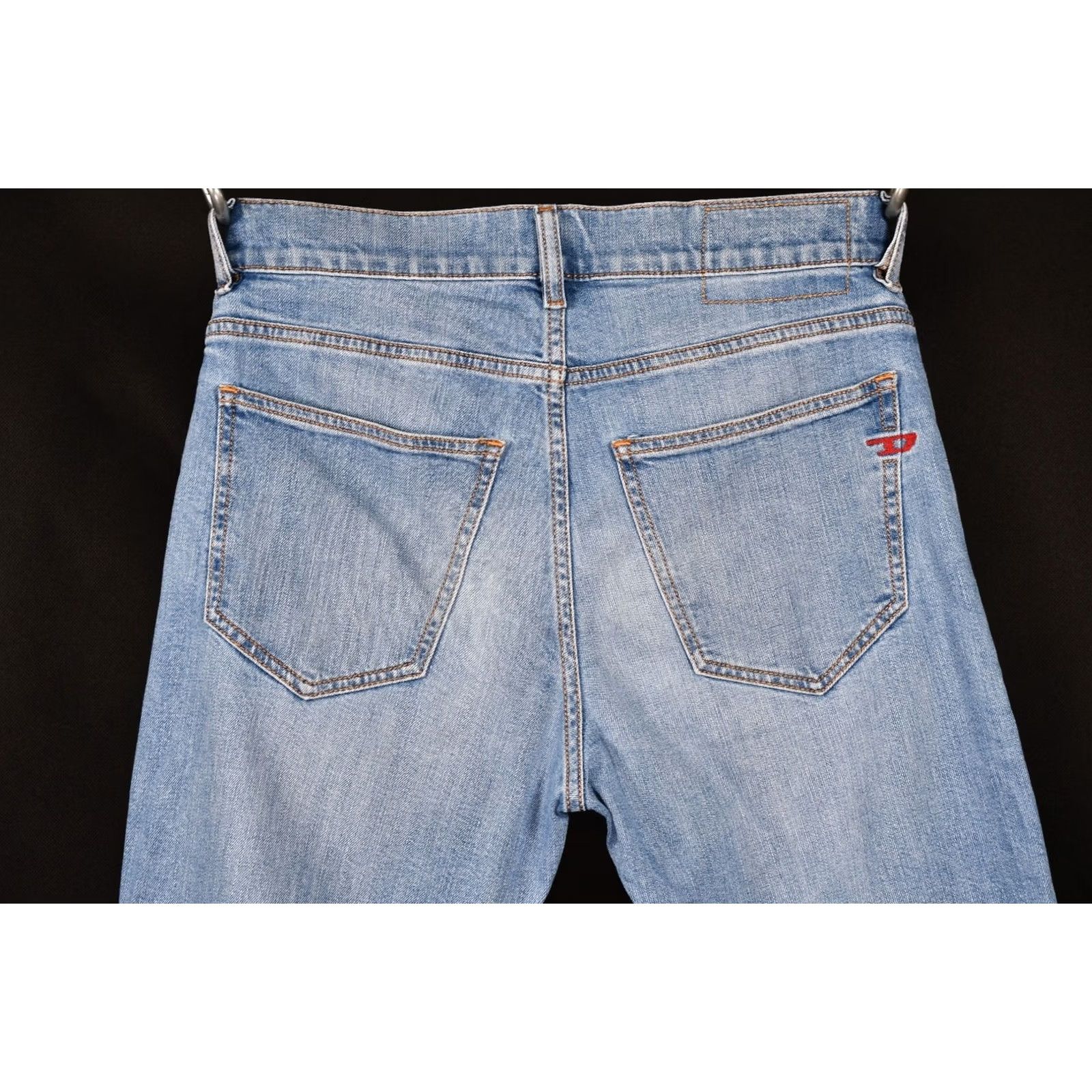 Diesel Diesel D-Strukt Slim Stretch 0EHAJ Jeans W29/L32 Denim Men Blue 98% Cotton 2% Elastane Slim Fit Regular Inseam 32 Mens Size US 29 - 7 Thumbnail