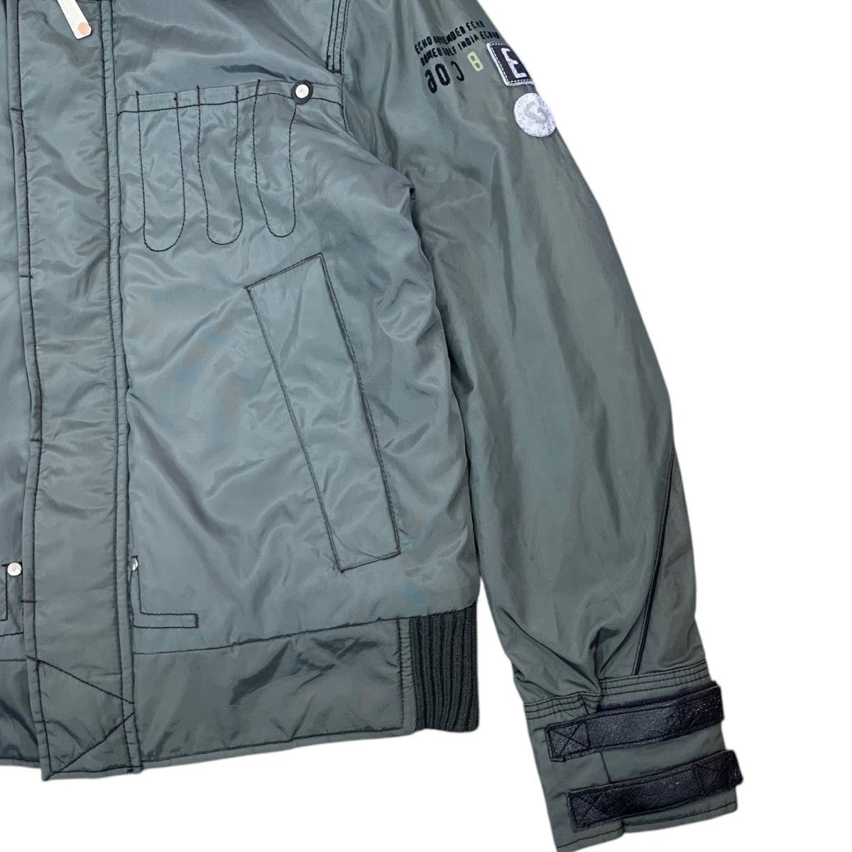 Energie × Vintage VINTAGE ENERGIE BOMBER HUNTING FUR MINX JACKET Size US M / EU 48-50 / 2 - 2 Thumbnail