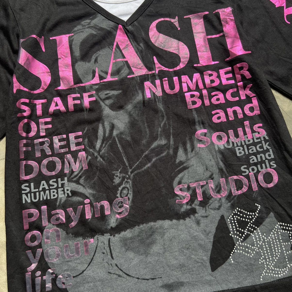 Hysteric Glamour 2000’s Slash Number Vkei Style Poem Raglan Shirt Size US M / EU 48-50 / 2 - 5 Thumbnail
