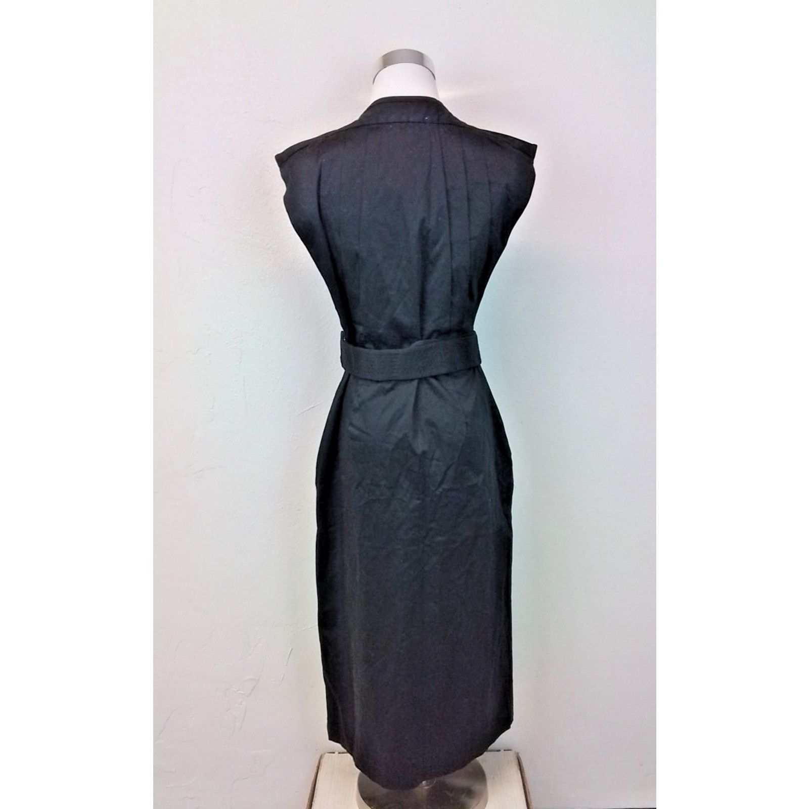 Banana Republic NWT Banana Republic Dress Women's XS Black Button-Up Size XS / US 0-2 / IT 36-38 - 3 Thumbnail