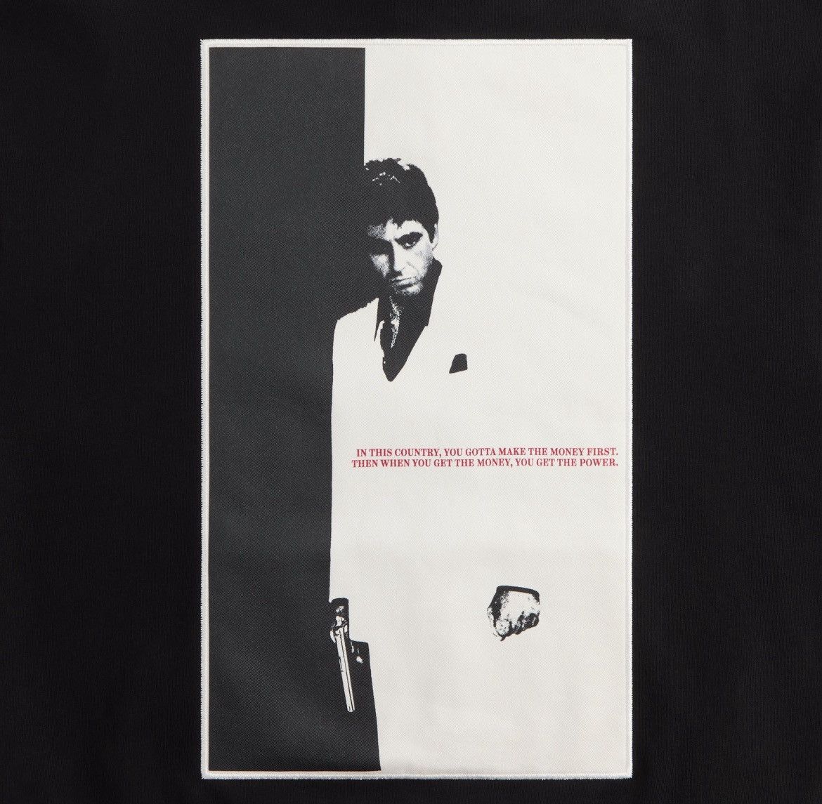 Kith KITH FOR SCARFACE TONY APPLIQUE NELSON HOODIE - BLACK Size US XXL / EU 58 / 5 - 7 Thumbnail