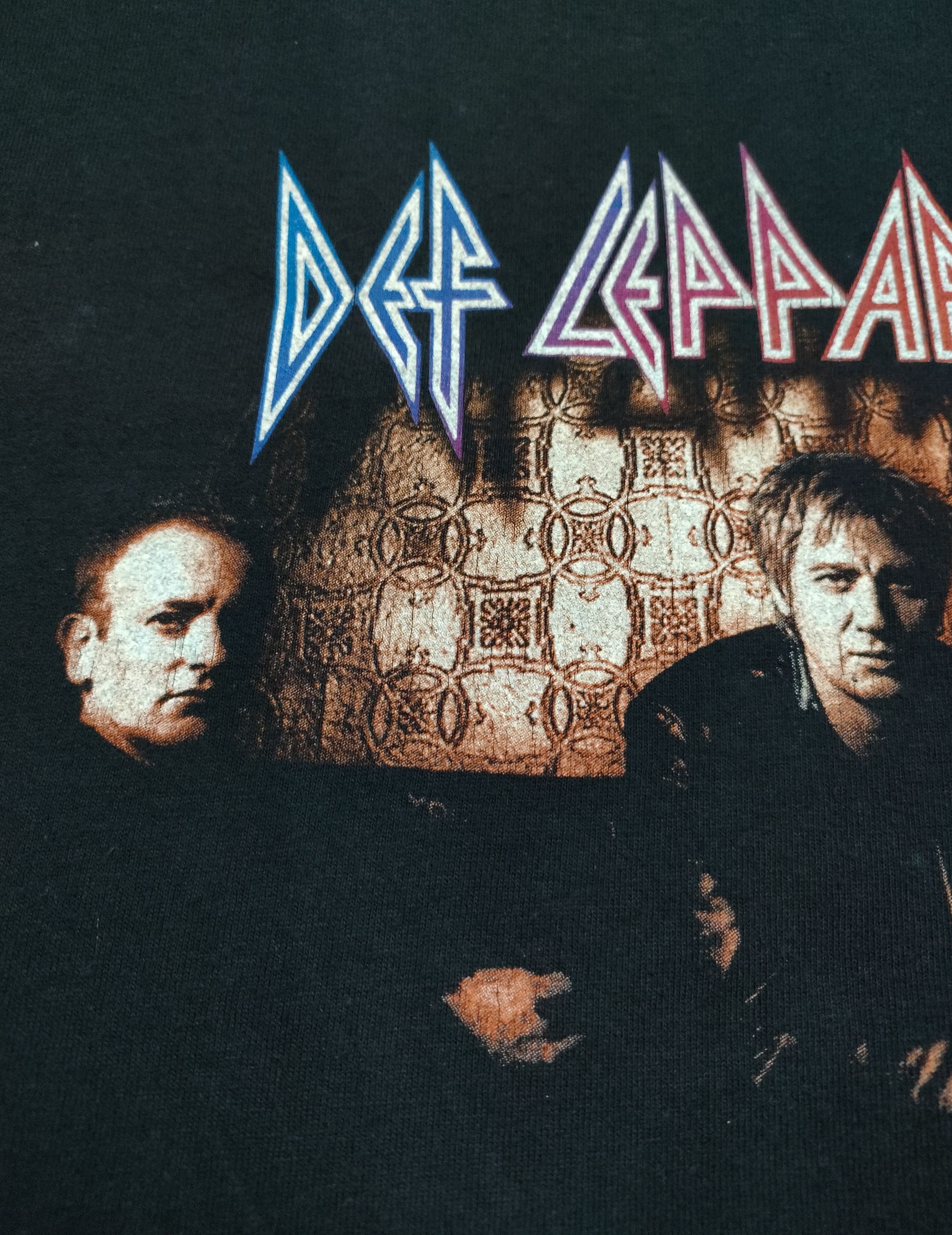 Band Tees × Vintage 90s/early 00s Vintage DEF LEPPARD EUPORIA 2000 TOUR T-Shirt Size US M / EU 48-50 / 2 - 3 Thumbnail