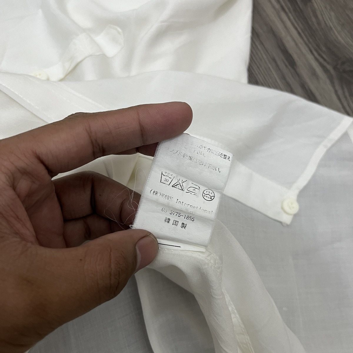 GOA G.O.A - Mesh White Shirt Button Up Ifsix Lgb Style Size US XL / EU 56 / 4 - 12 Thumbnail