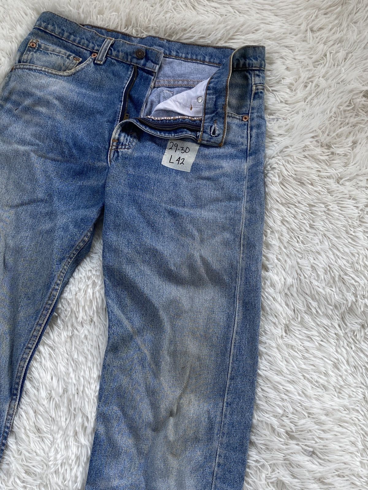 Levi's 🔥OFFER NOW 🔥 Vintage 90’s LEVI’S 501 Made in USA Jean Size US 31 - 1 Thumbnail