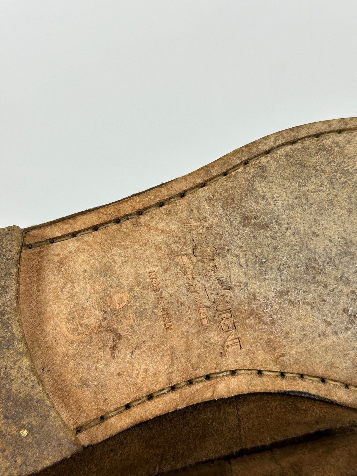 Vintage Yves Saint Laurent Rive Gauche by Tom Ford Desert Boots Size US 10.5 / EU 43-44 - 23 Thumbnail