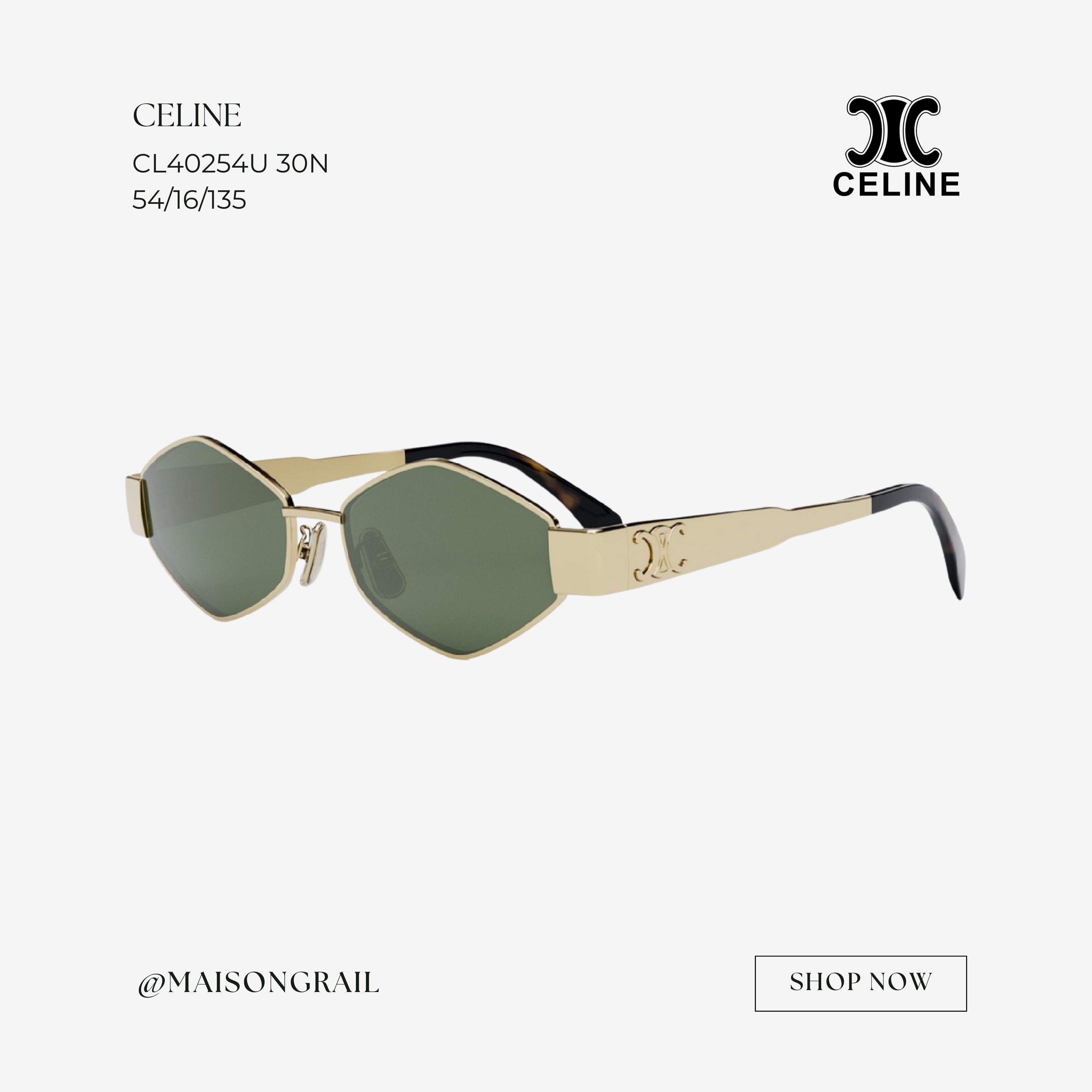 Celine CELINE CL40254U 30N SUNGLASSES Size ONE SIZE - 1 Thumbnail