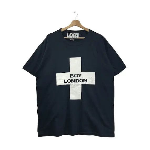 Boy London × Seditionaries Vtg 90’ BOY LONDON PUNK Cross Seditionaries Tee Shirt Sex Size US L / EU 52-54 / 3 - 1 Thumbnail