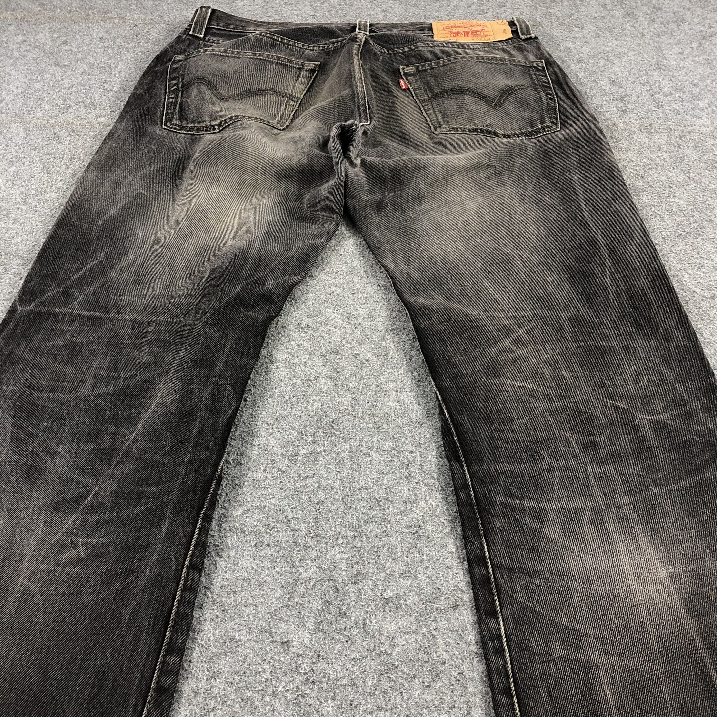 Levi's Vintage Distress Levis 501 Jeans-JM1615 Size US 35 - 4 Thumbnail