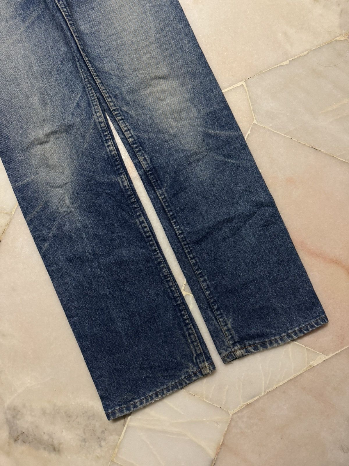 Levi's 💥INSANE💥VINTAGE Y2K LEVIS SAND WASHED DISTRESSED ORANGE TAB Size US 29 - 7 Thumbnail