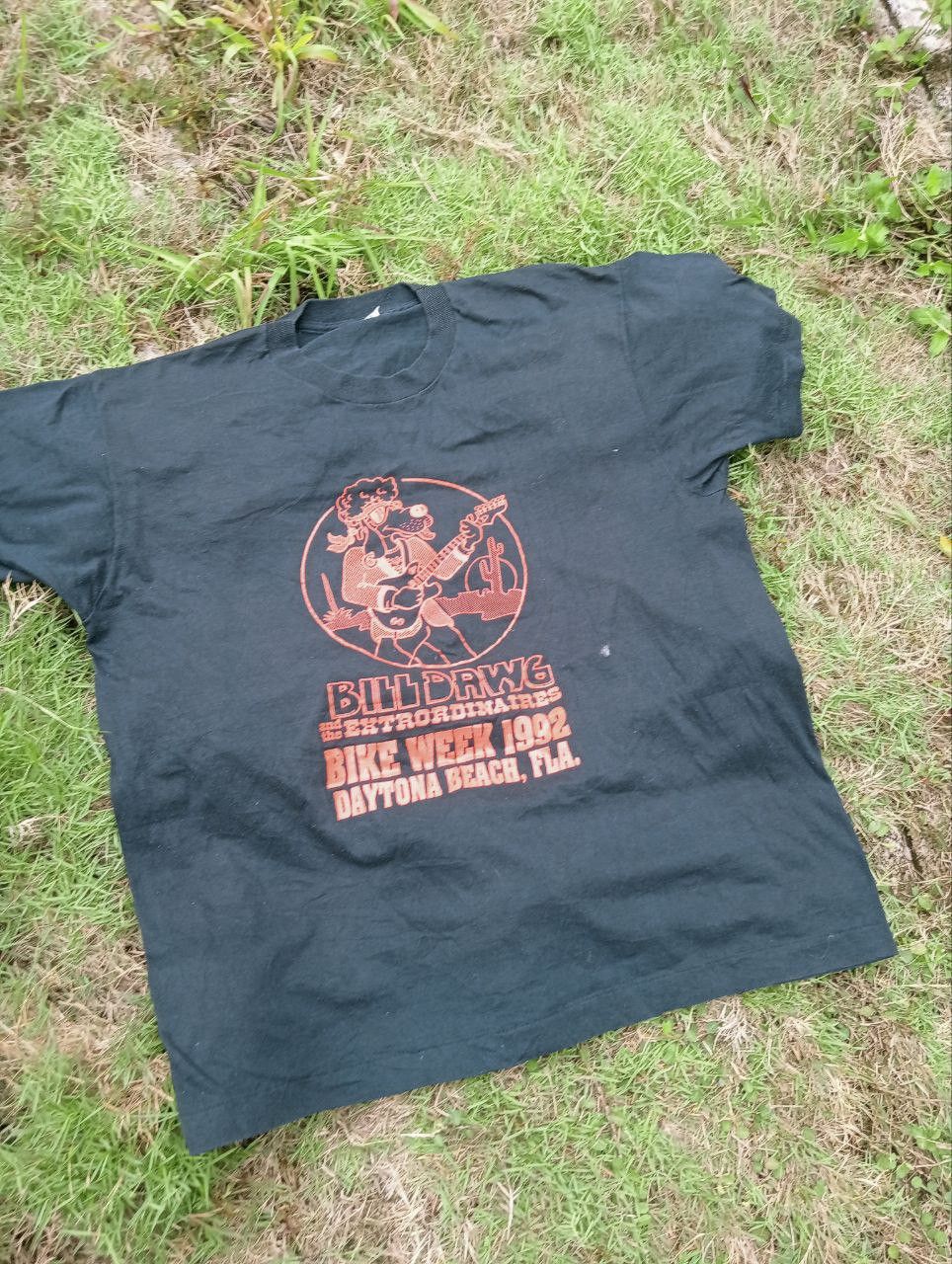 Band Tees VINTAGE BILL DAWG BIKE WEEK 1992 T-SHIRT - SIZE XL Size US XL / EU 56 / 4 - 2 Thumbnail