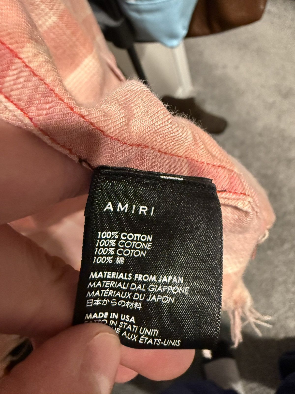 Amiri Amiri Half Bleached flannel Size US S / EU 44-46 / 1 - 4 Thumbnail