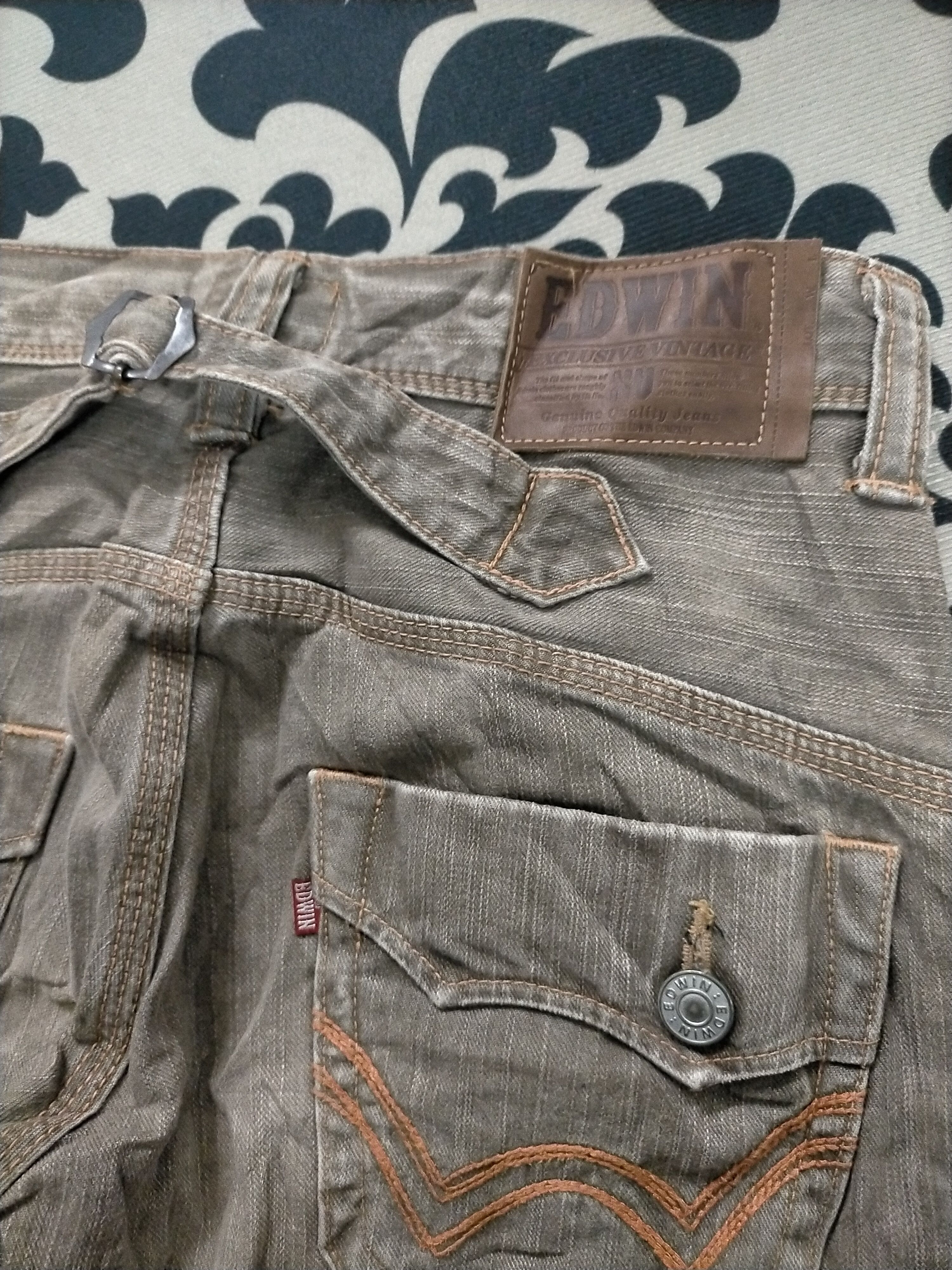 Edwin 🔥Flare🔥Vintage Edwin XV Sick Mudwash Jeans Size US 30 / EU 46 - 6 Thumbnail