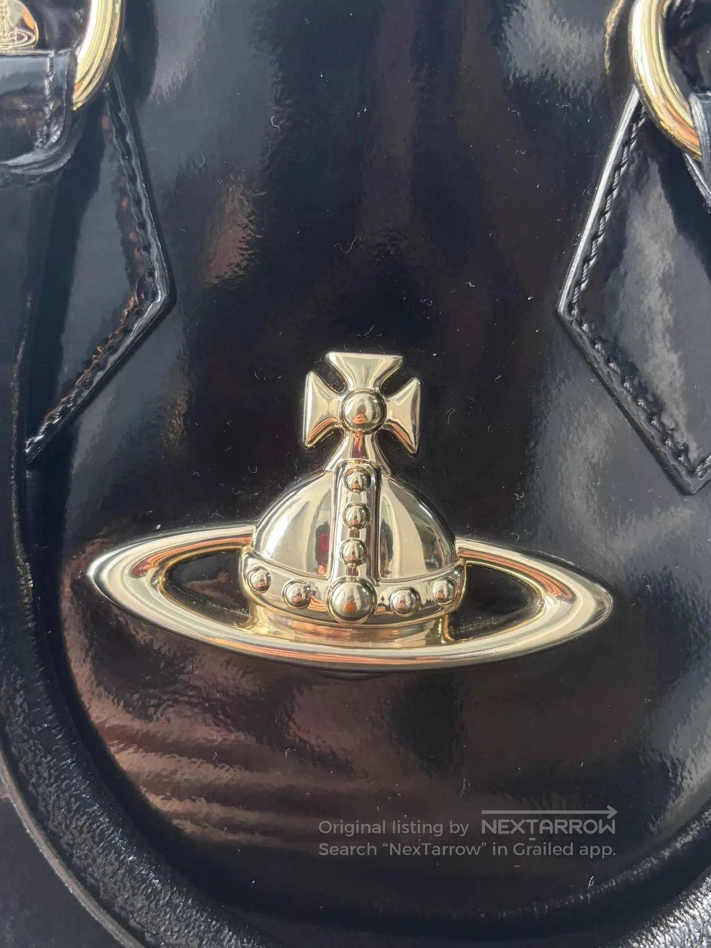 Vivienne Westwood Vivienne Westwood Black Bowling Bag. Size ONE SIZE - 7 Thumbnail