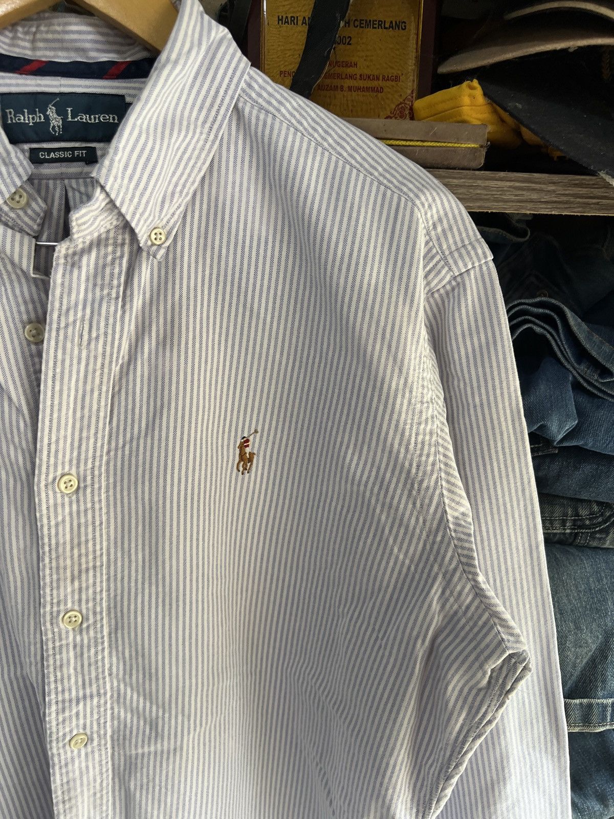 Polo Ralph Lauren 🔥Vintage Polo Ralph Lauren Shirt Size US L / EU 52-54 / 3 - 4 Thumbnail