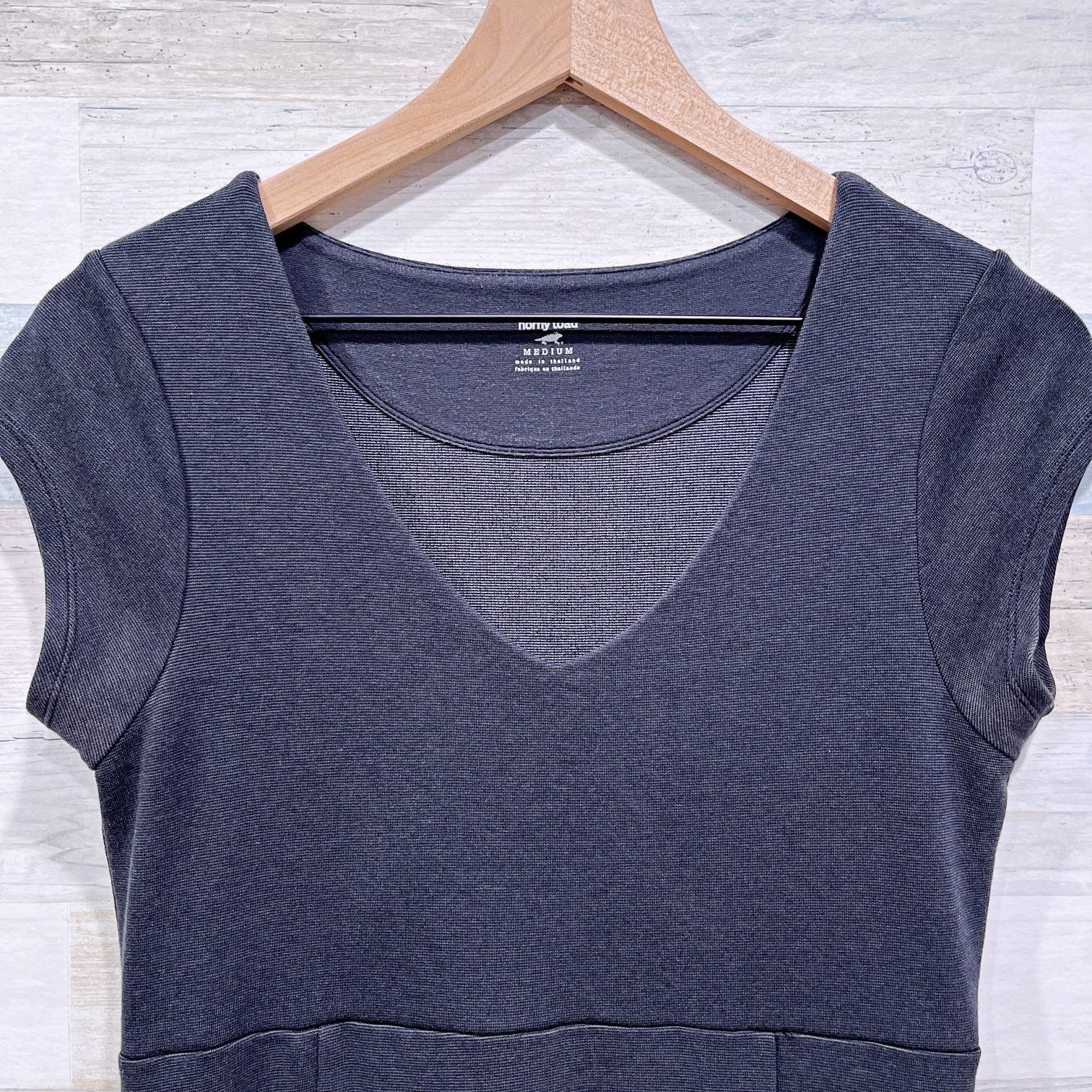 Other Horny Toad & Co Athleisure Skater Dress Gray Cap Sleeve M Size M / US 6-8 / IT 42-44 - 2 Thumbnail