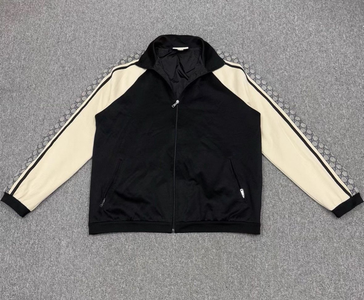 Gucci Gucci Double G snake print logo school uniform jacket 2501 Size US XXL / EU 58 / 5 - 1 Thumbnail