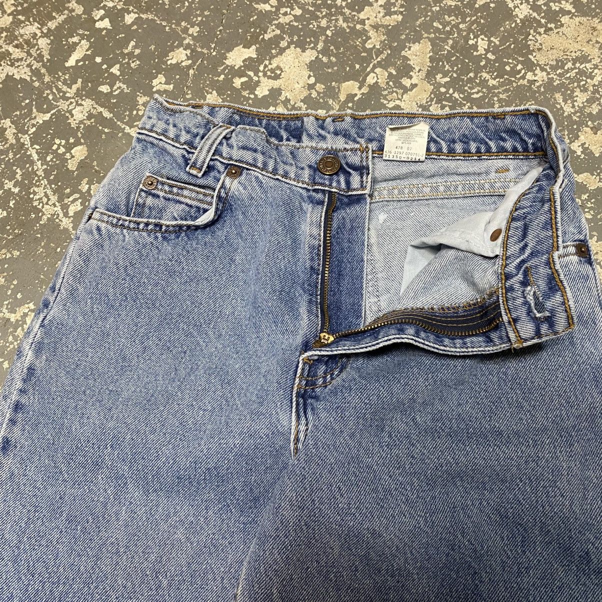 Japanese Brand × Levi's × Vintage Vintage Kids Levi’s 550 Relaxed Fit Blue Denim Jeans USA 90s Size US 26 / EU 42 - 7 Thumbnail