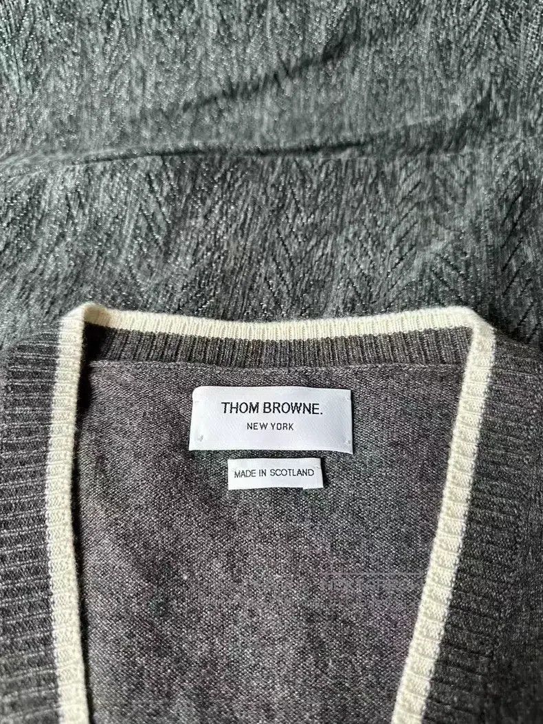 Thom Browne Thom Browne Cashmere Cardigan Size US M / EU 48-50 / 2 - 3 Thumbnail
