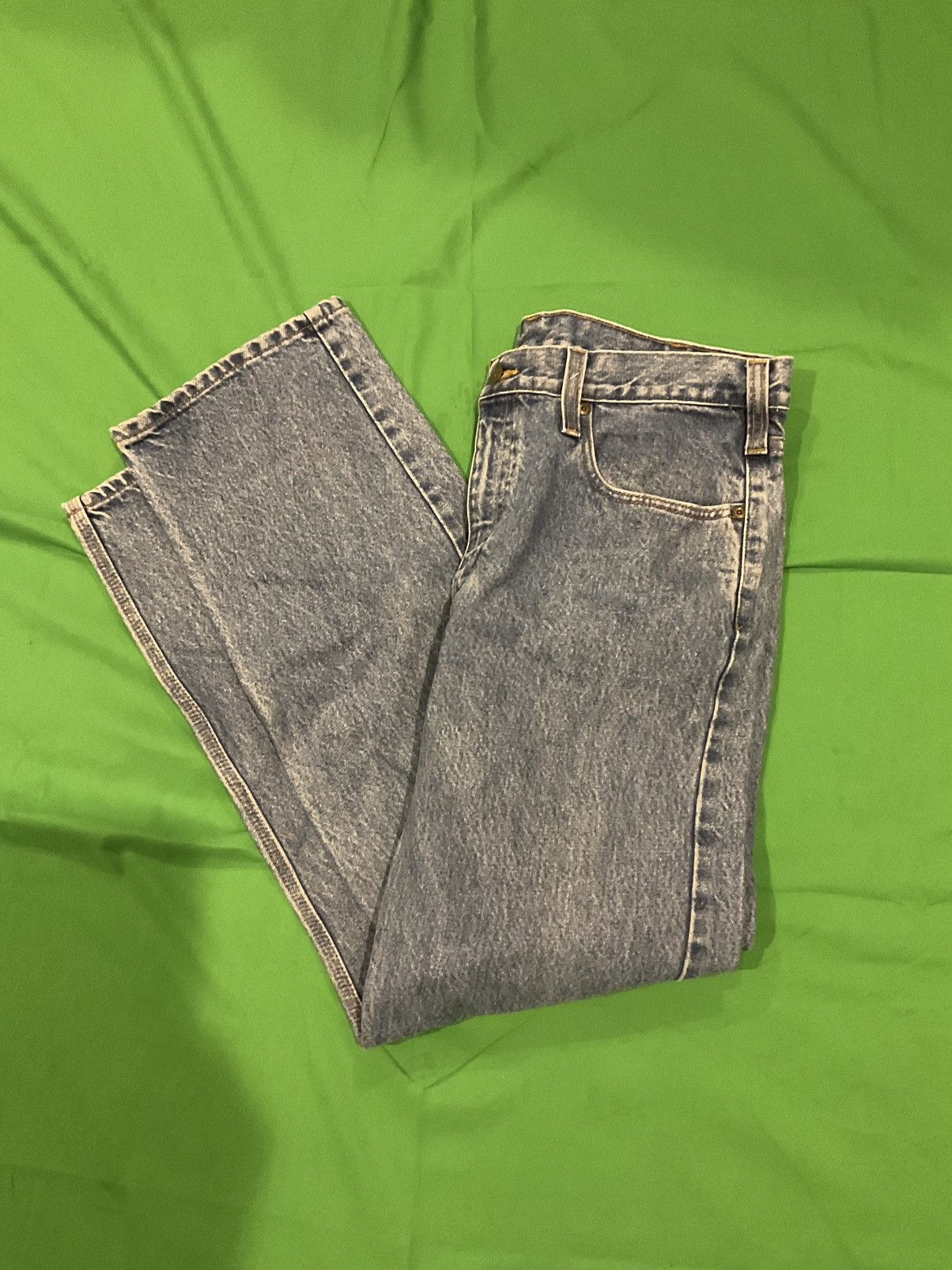 Carhartt × Vintage Vintage Carhartt blue denim jeans Size US 36 / EU 52 - 1 Thumbnail