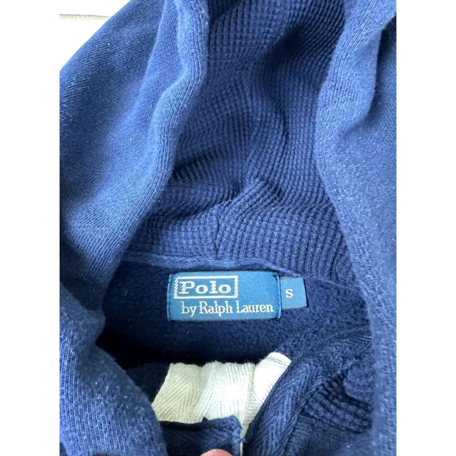 Polo Ralph Lauren Polo Ralph Lauren Big Logo Hoodie Mercer Men SZ S Blue Shirt Hoodie Adults? Size US S / EU 44-46 / 1 - 5 Thumbnail