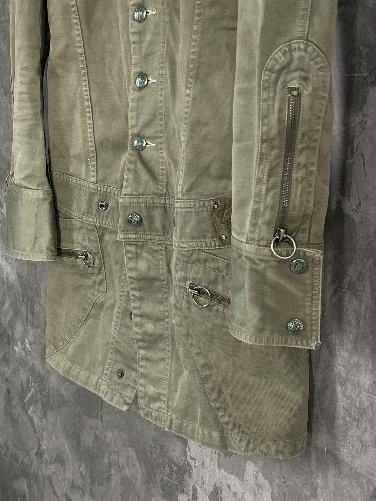 Diesel Vintage Avant Garde Japanese Style Diesel Bondage Jacket Size S / US 4 / IT 40 - 8 Thumbnail