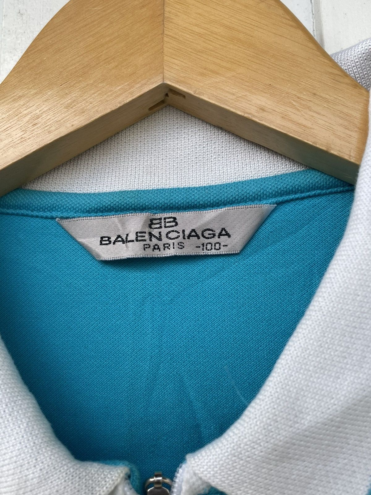 Balenciaga Vintage Balenciaga Poloshirt Size US S / EU 44-46 / 1 - 4 Thumbnail