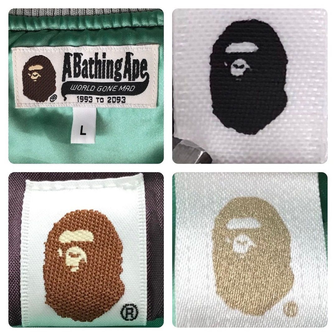 Bape BAPE NINJA SOUVENIR JACKET Brown x Yellow a bathing ape Size US L / EU 52-54 / 3 - 9 Thumbnail