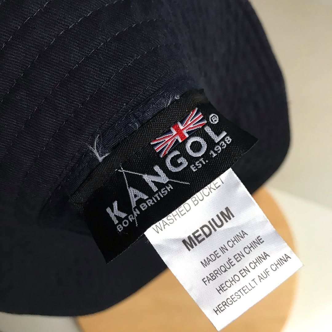 Kangol Kangol of london Black Bucket Hat Stone washed bucket hat Size ONE SIZE - 11 Thumbnail