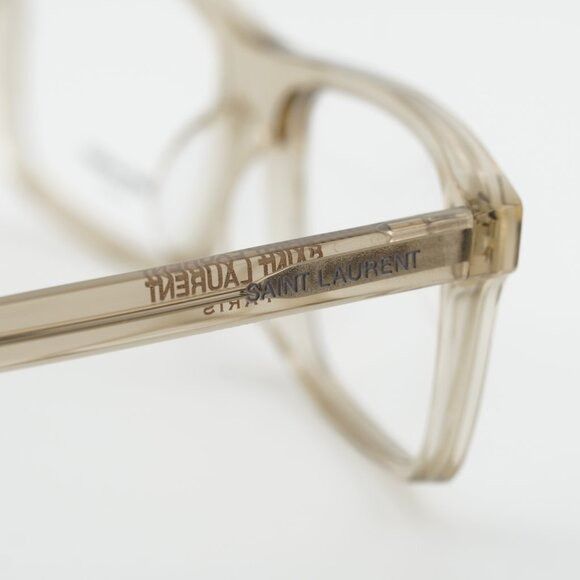 Saint Laurent Paris Saint Laurent SL483 003 Rectangle Eyeglasses Transparent Size ONE SIZE - 5 Thumbnail