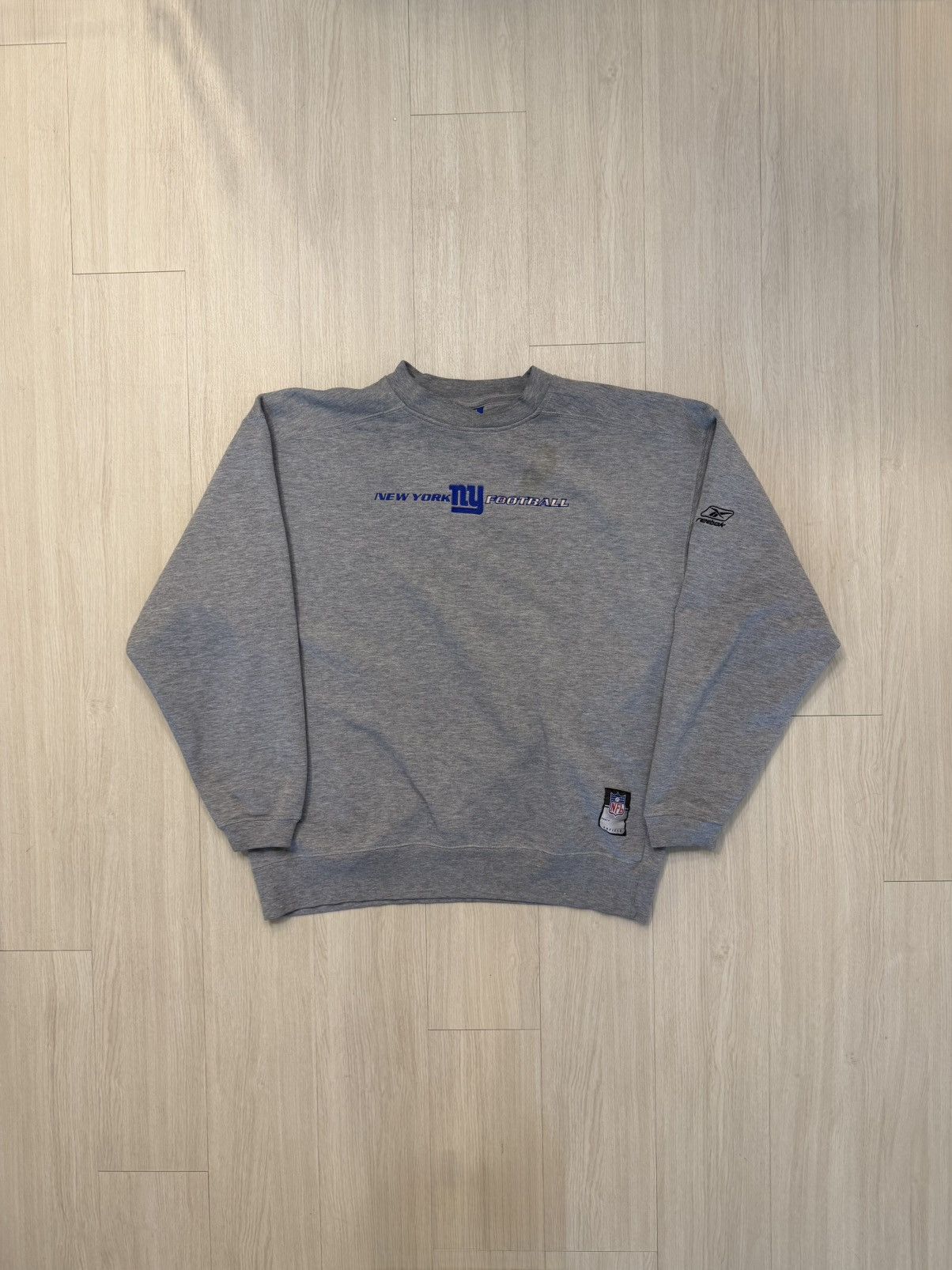 Reebok Reebok Vintage New York Giants Football Crewneck Sweatshirt Size US XL / EU 56 / 4 - 1 Thumbnail