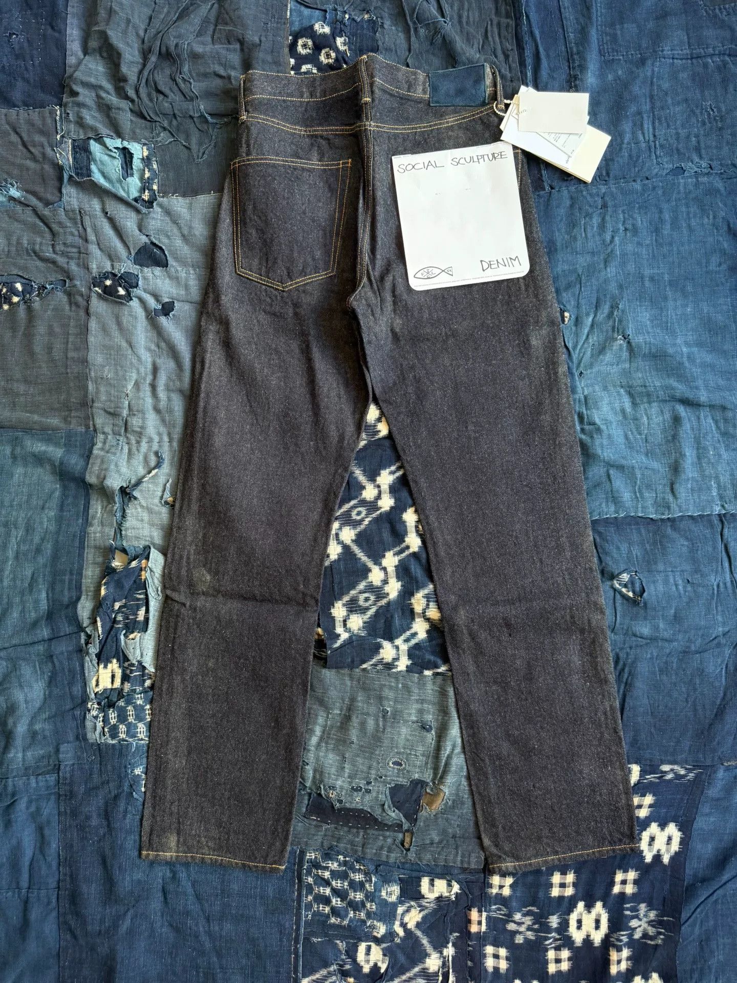 Visvim visvim 22AW Social Sculpture 01 Raw Mud Jeans Size US 30 / EU 46 - 2 Thumbnail