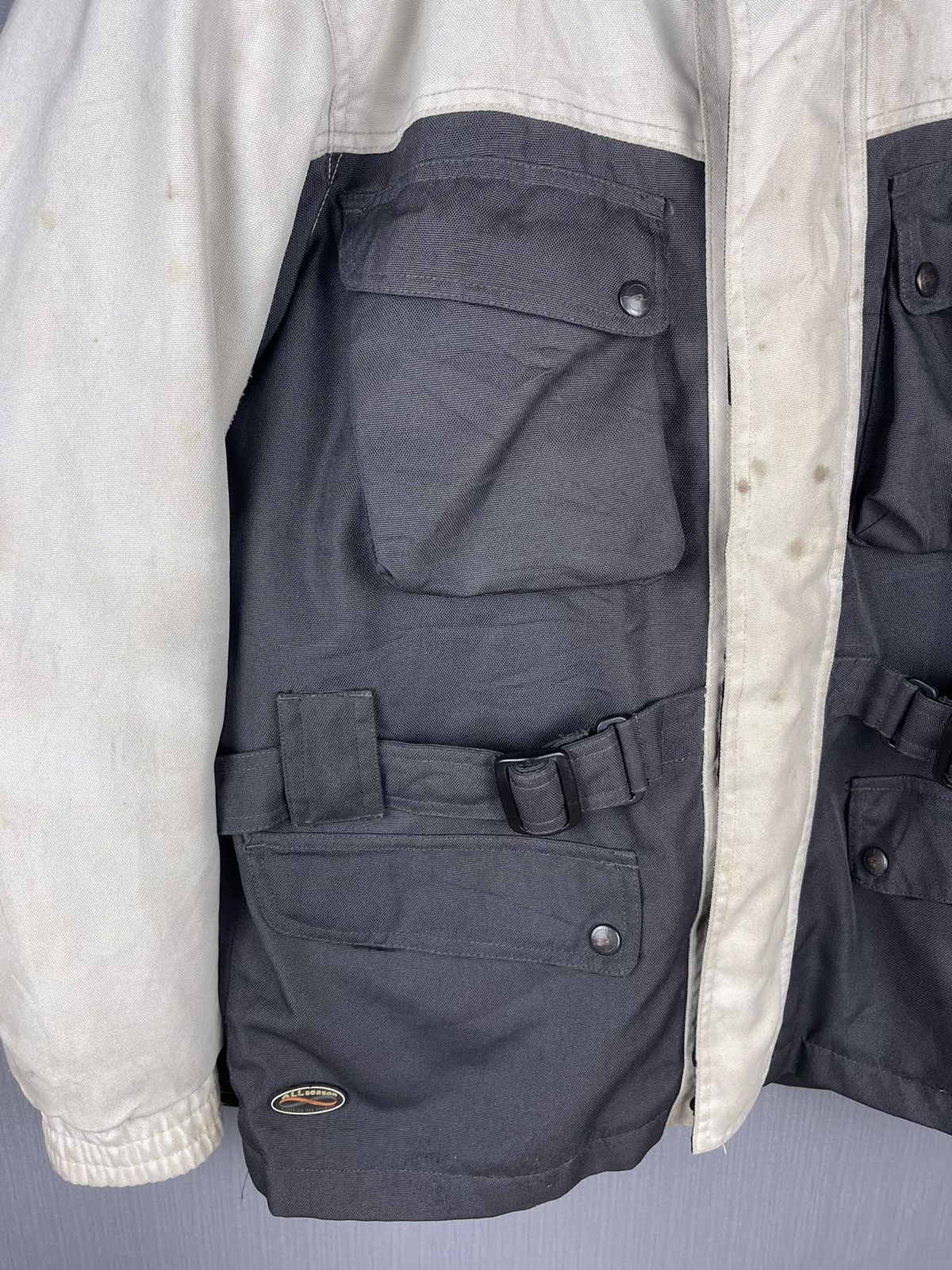 Vintage ROUGHT & ROAD Japanese Brand Racing Biker Jacket