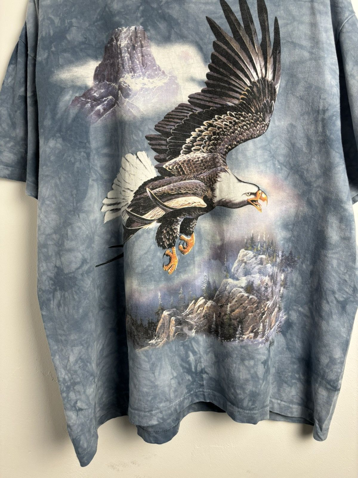 The Mountain Vintage 1997 The Mountain Eagle Tie Dye Tee Size US XL / EU 56 / 4 - 7 Thumbnail
