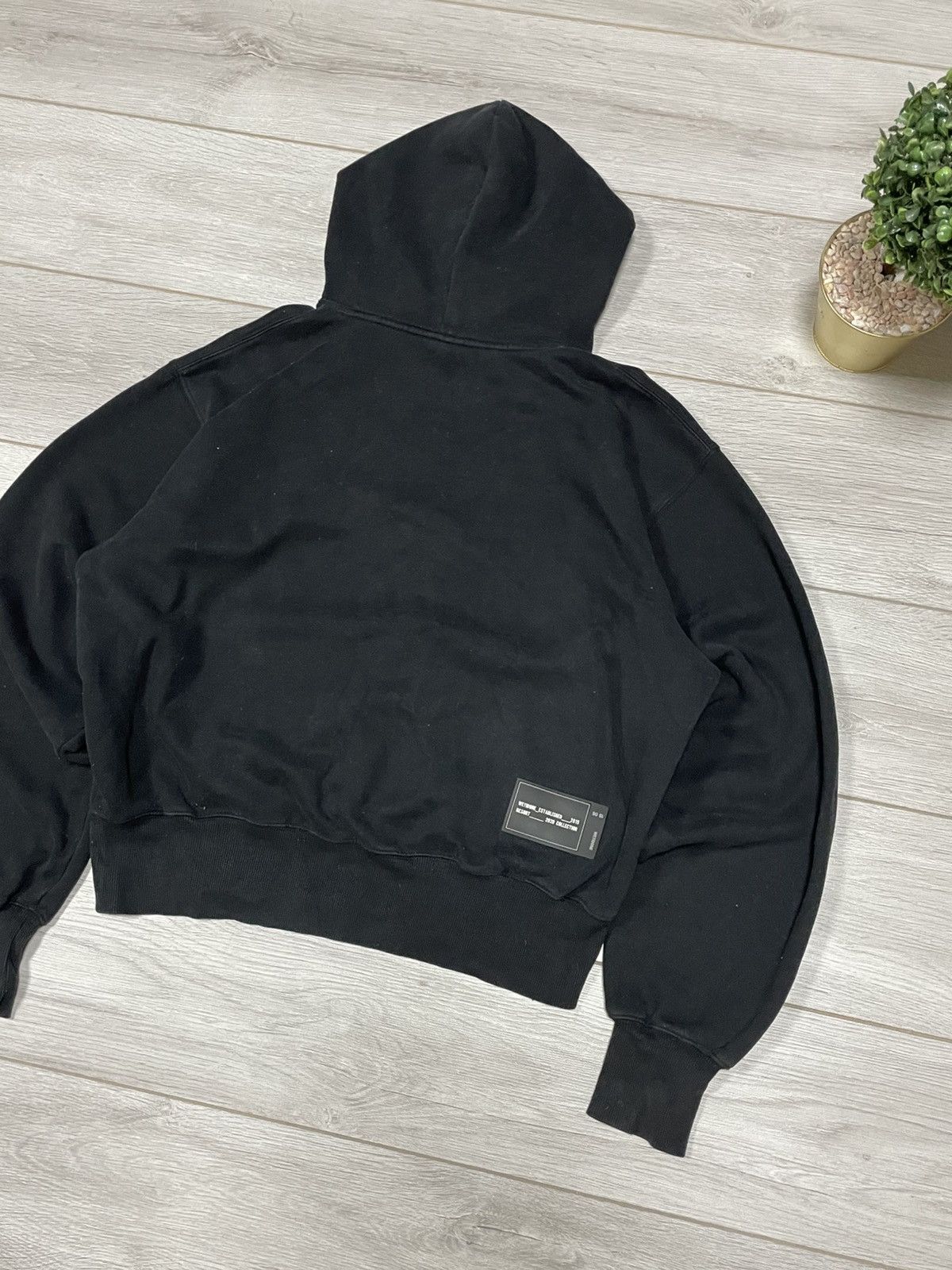 WE11DONE We11Done WD logo Oversized Korea Hoodie Size US S / EU 44-46 / 1 - 11 Thumbnail