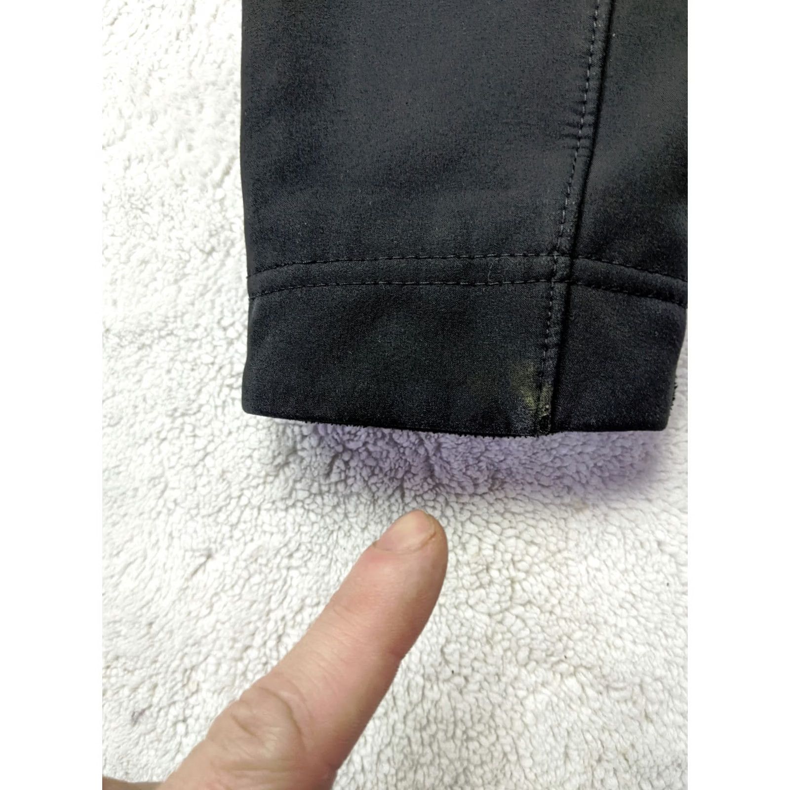 Eddie Bauer Eddie Bauer Apex Barrier Softshell Womens M Black Full Zip Hooded Jacket Size M / US 6-8 / IT 42-44 - 2 Thumbnail