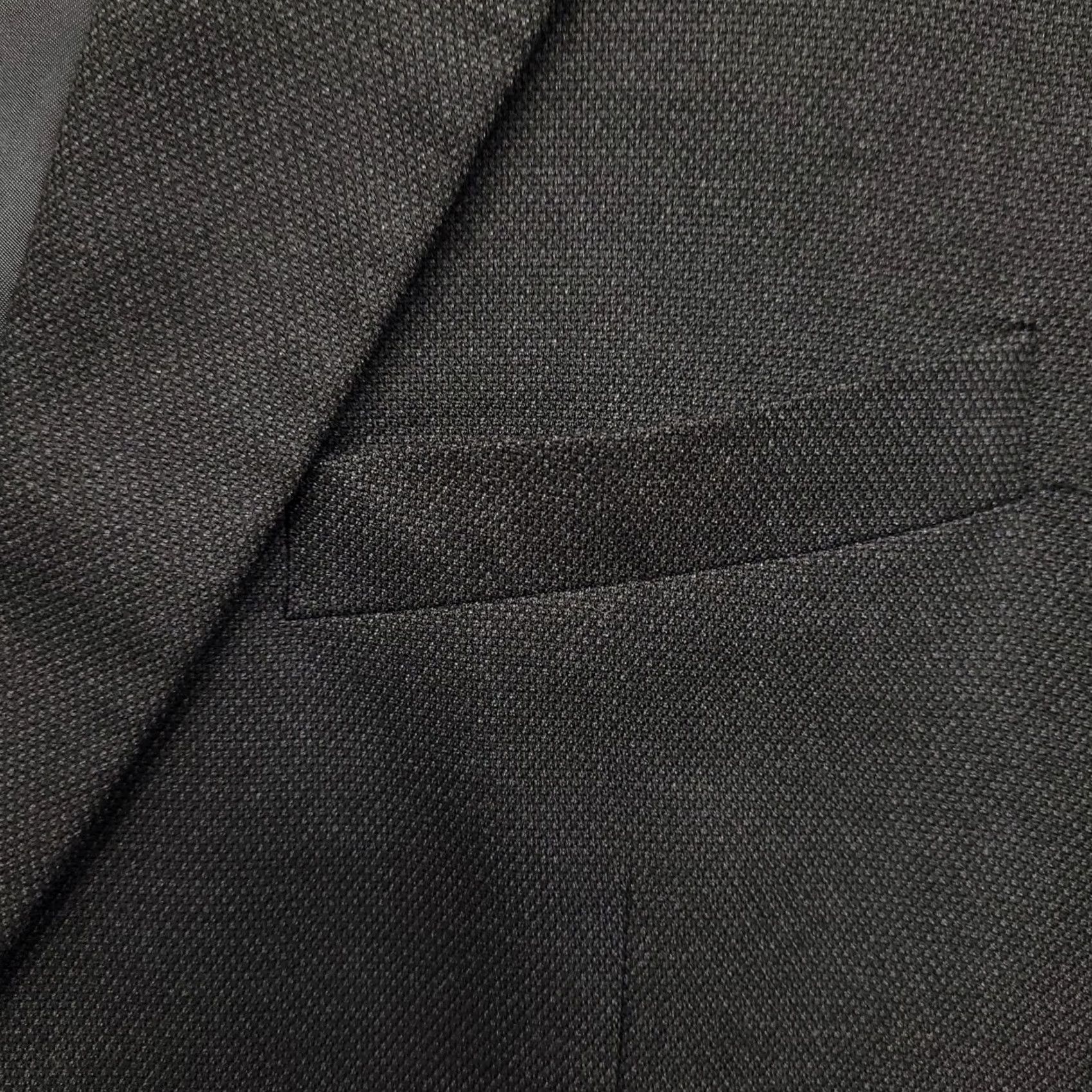 Banana Republic Banana Republic Blazer Shirt Mens 42R Brown Polyester Tweed Notch Lounge City Classic 90s Boys/Gentlemen? Size 42R - 3 Thumbnail