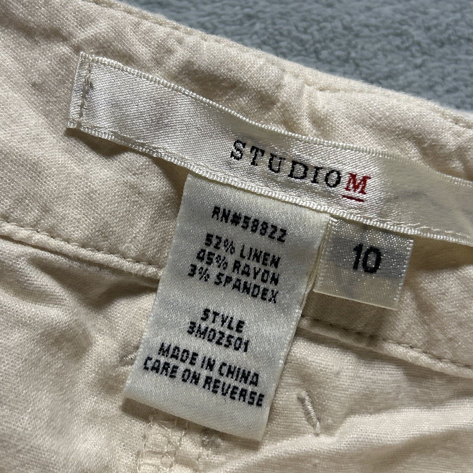 Forever 21 Beyond Baggy Pants Linen Sweatpants 10 34x31 Relaxed Loose Size 32" / US 10 / IT 46 - 4 Thumbnail