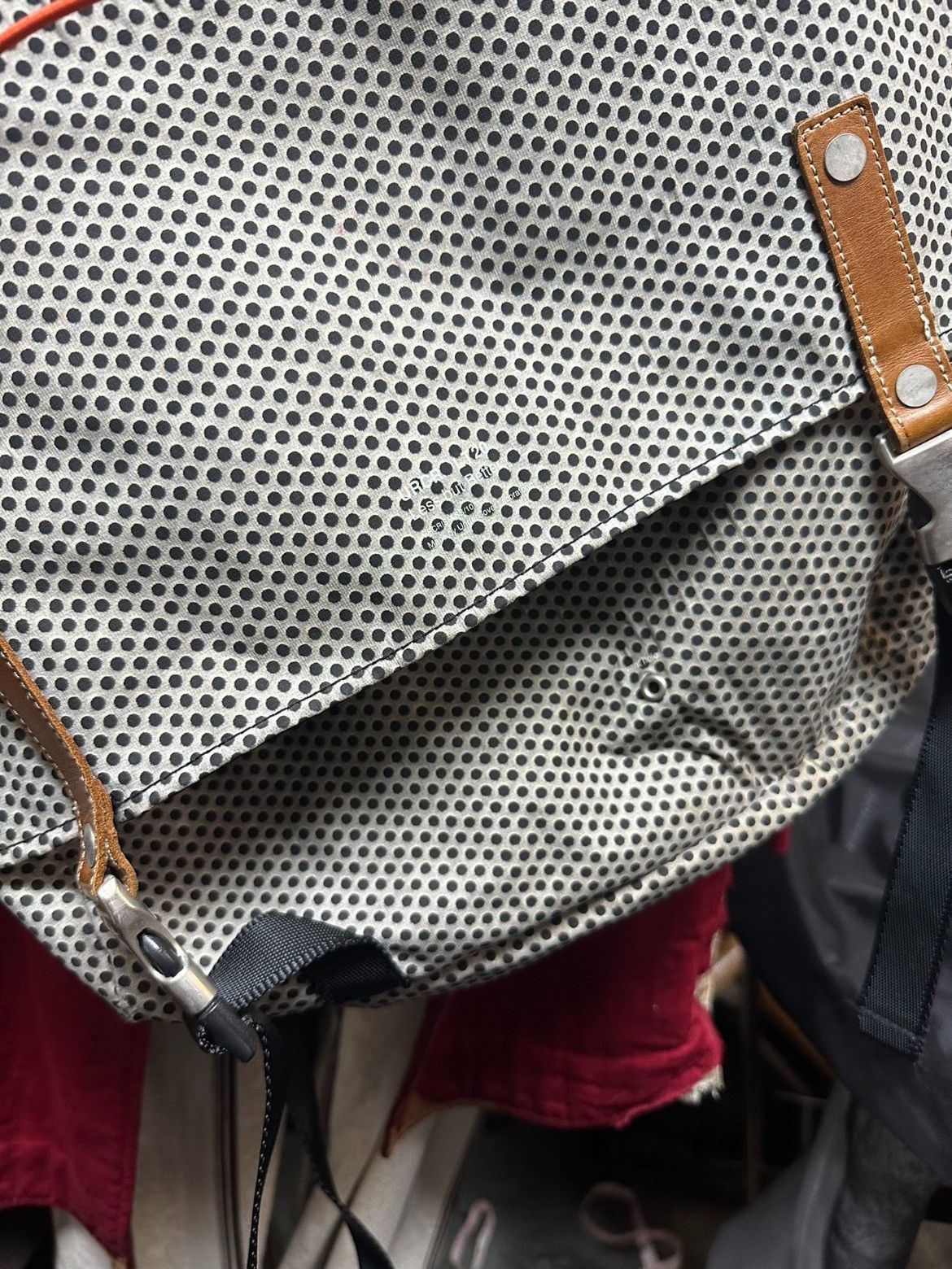 バッグ UNDERCOVERISM  10SS Less but better Undercover Undercover 10ss less but better massager bag