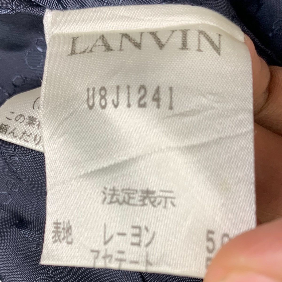 Lanvin LANVIN La Collection Paris Designer Blazer Coat Jacket Size S / US 4 / IT 40 - 7 Thumbnail