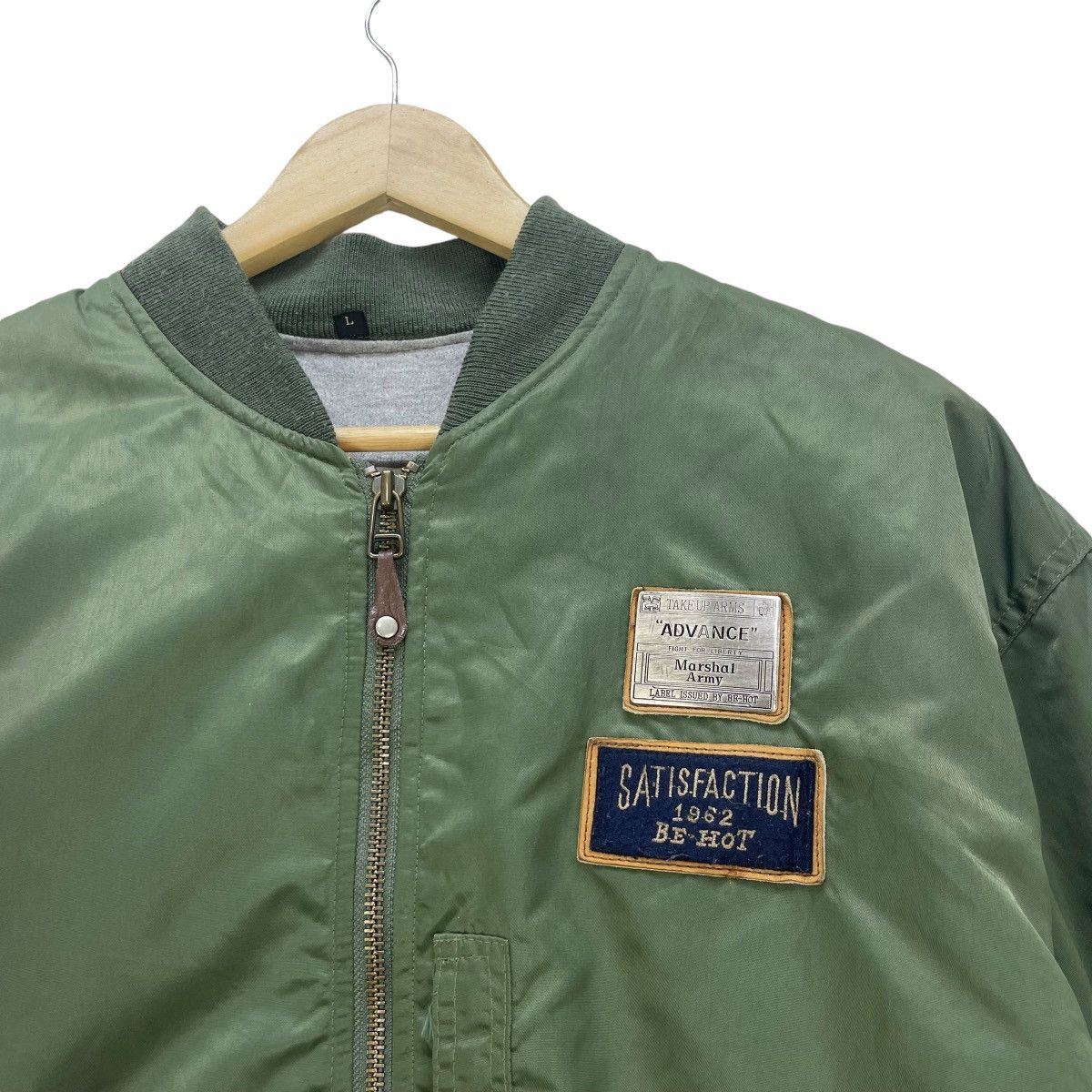 Japanese Brand 💥Japanese Brand Be Hot Marshal Army Type Ma 1 Bomber Flight Size US M / EU 48-50 / 2 - 5 Thumbnail