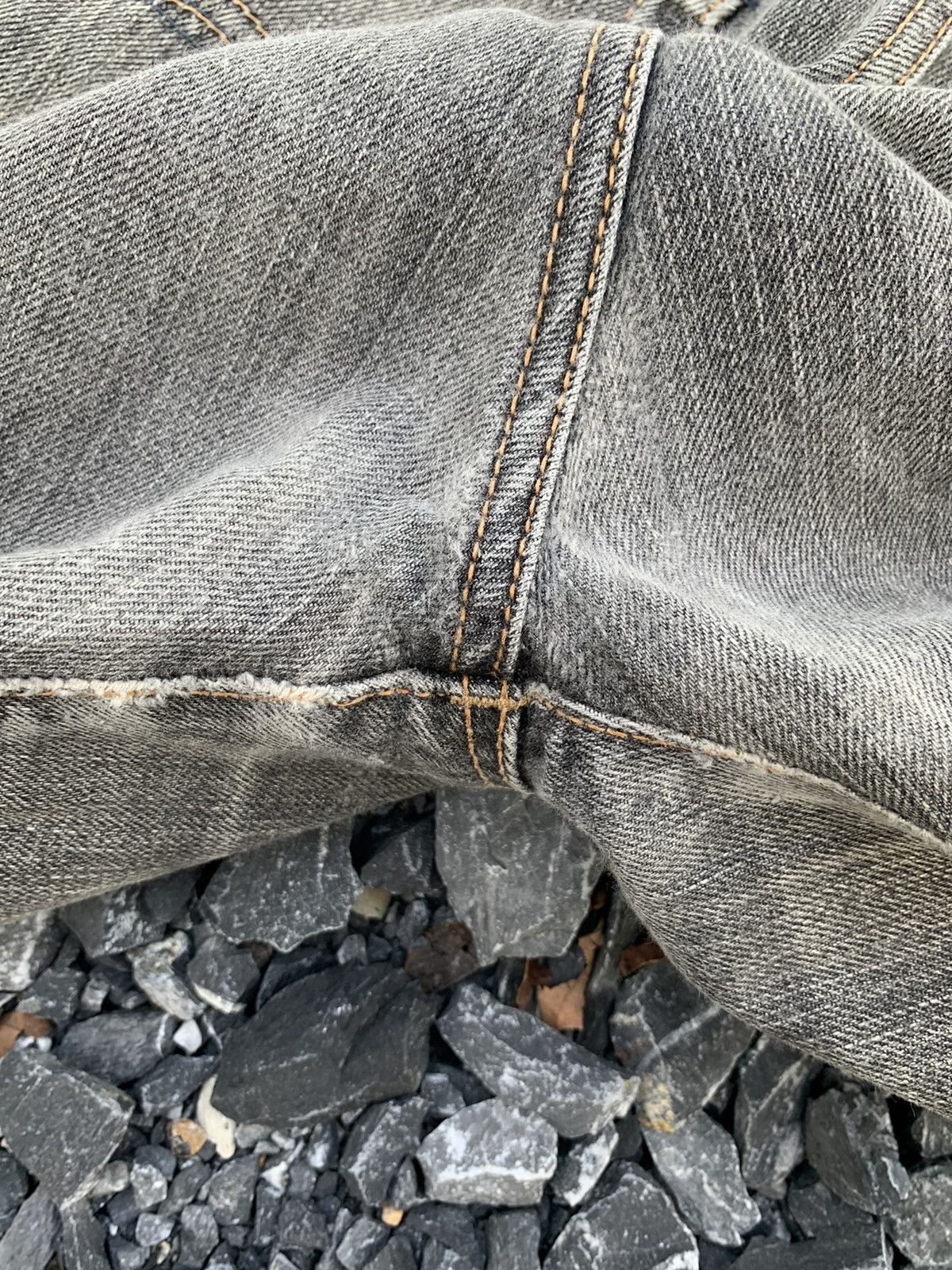 Kapital VINTAGE EDWIN 505s SELVEDGE FADED JAPANESE DISTRESSED DENIM Size US 28 / EU 44 - 16 Thumbnail